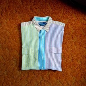 Ralph Lauren Multi-Color Button Up
